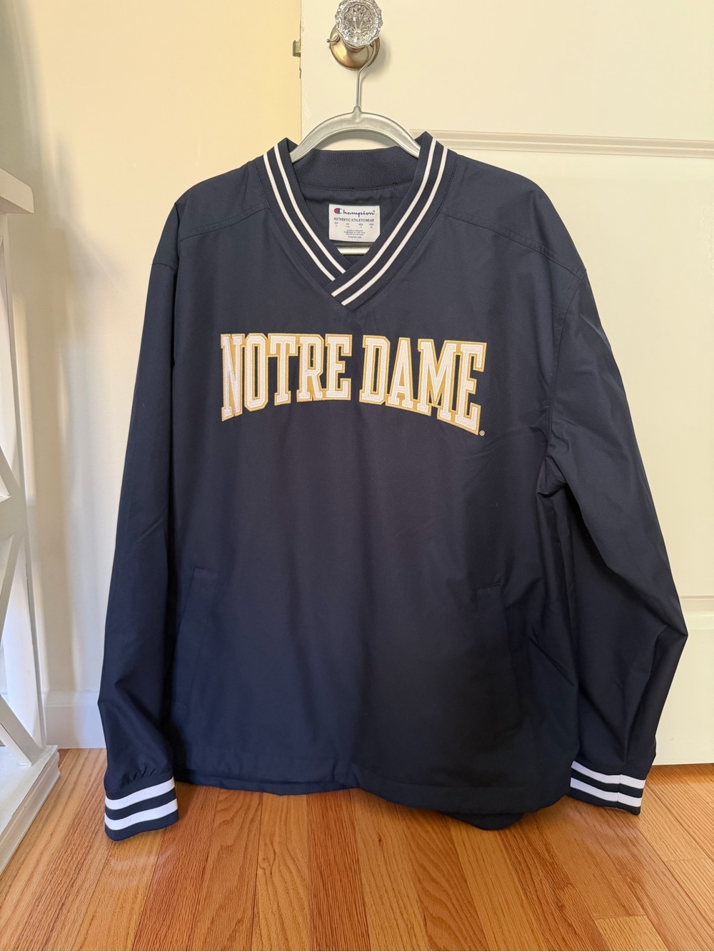 NWT Champion Notre Dame Windbreaker